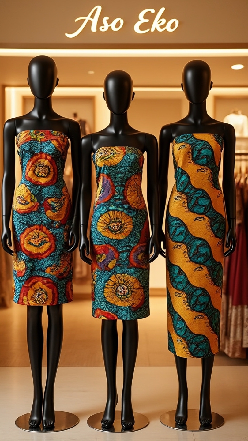 Ankara Maxi Dress